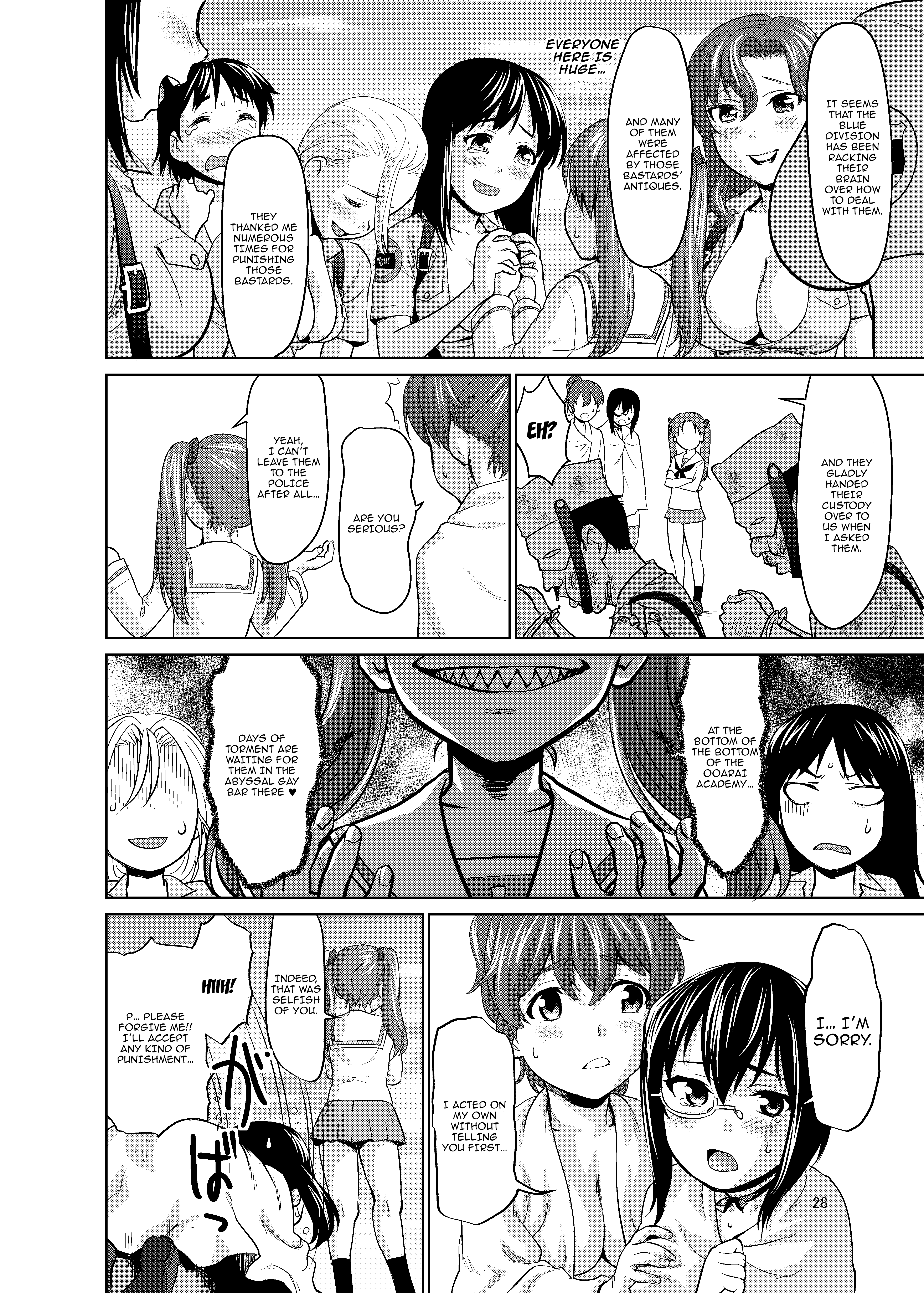 Hentai Manga Comic-Kawashima Momo's and Koyama Yuzu's Great Blue Division High School Infiltration Plan!-Read-27